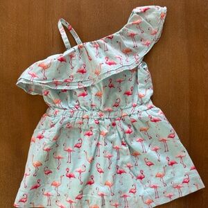 Janie & Jack Flamingo Dress